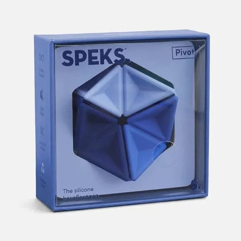 Retrospective Goods Novelties Speks - Pivot Silicone Flexagon (Assorted)