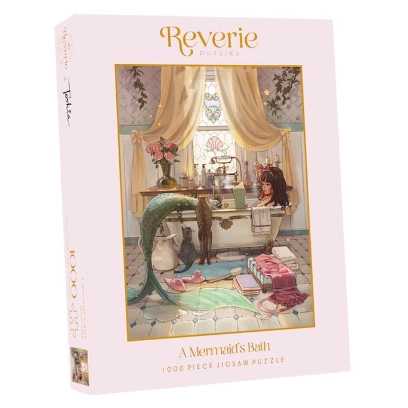 Reverie Puzzles Jigsaws A Mermaid's Bath (1000pc) Reverie