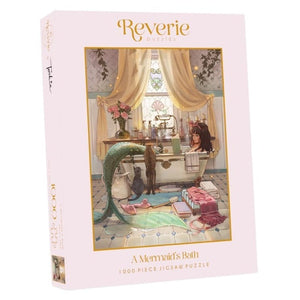 Reverie Puzzles Jigsaws A Mermaid's Bath (1000pc) Reverie