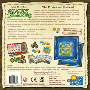 Rio Grande Games Board & Card Games Glory Islands - Board Game