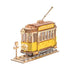 Robotime Construction Puzzles DIY - Classical 3D Wooden Carriage Tram