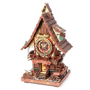 Robotime Construction Puzzles DIY Mechanical Models - Cuckoo Clock