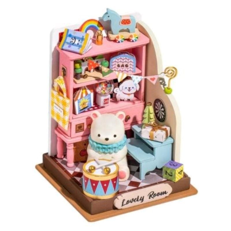Robotime Construction Puzzles DIY Mini House - Childhood Toy House