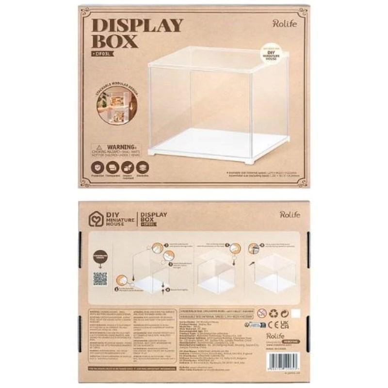 Robotime CONSTRUCTION PUZZLES DIY Mini House - Display Box DF03L