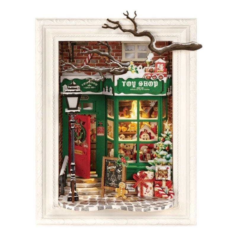 Robotime Construction Puzzles DIY Mini House - Santas Toy Shop