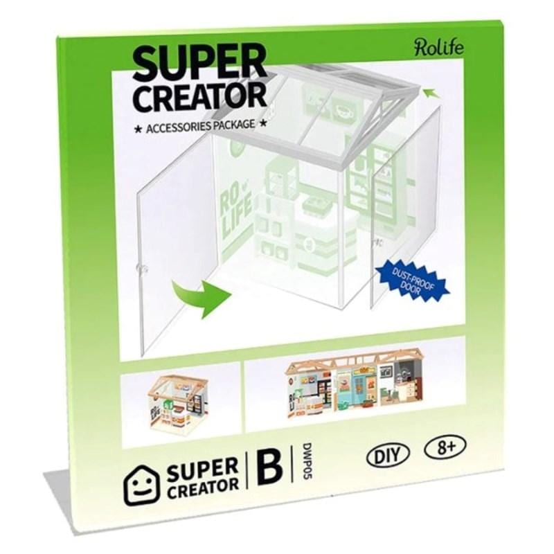Robotime Construction Puzzles DIY Plastic Superstore - Door Only