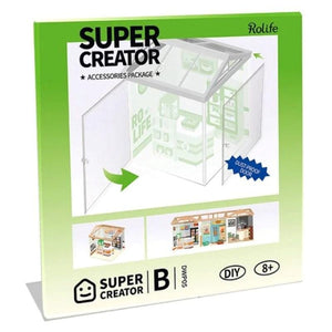 Robotime Construction Puzzles DIY Plastic Superstore - Door Only
