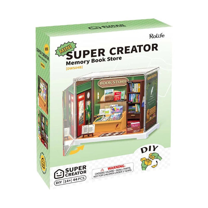 DIY Plastic Superstore - Mini Memory Bookstore