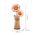 Robotime Construction Puzzles DIY Wood Bloom - Light Orange Gerbera