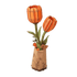 Robotime Construction Puzzles DIY Wood Bloom - Orange Tulip