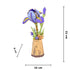 Robotime Construction Puzzles DIY Wood Bloom - Purple Iris