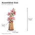 Robotime Construction Puzzles DIY Wood Bloom - Sakura