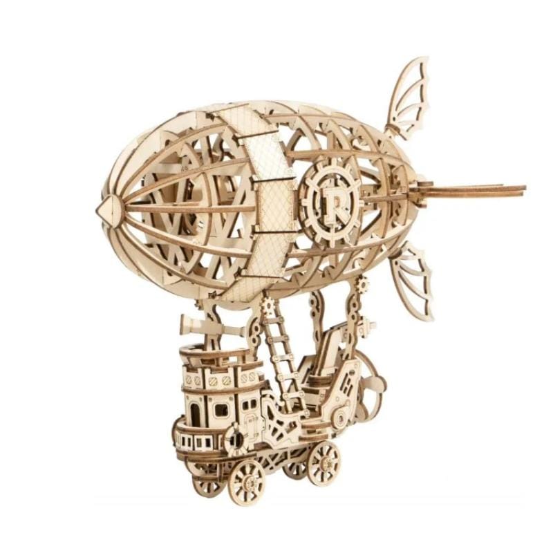 Robotime Construction Puzzles DIY Wood - Classical 3D Airship