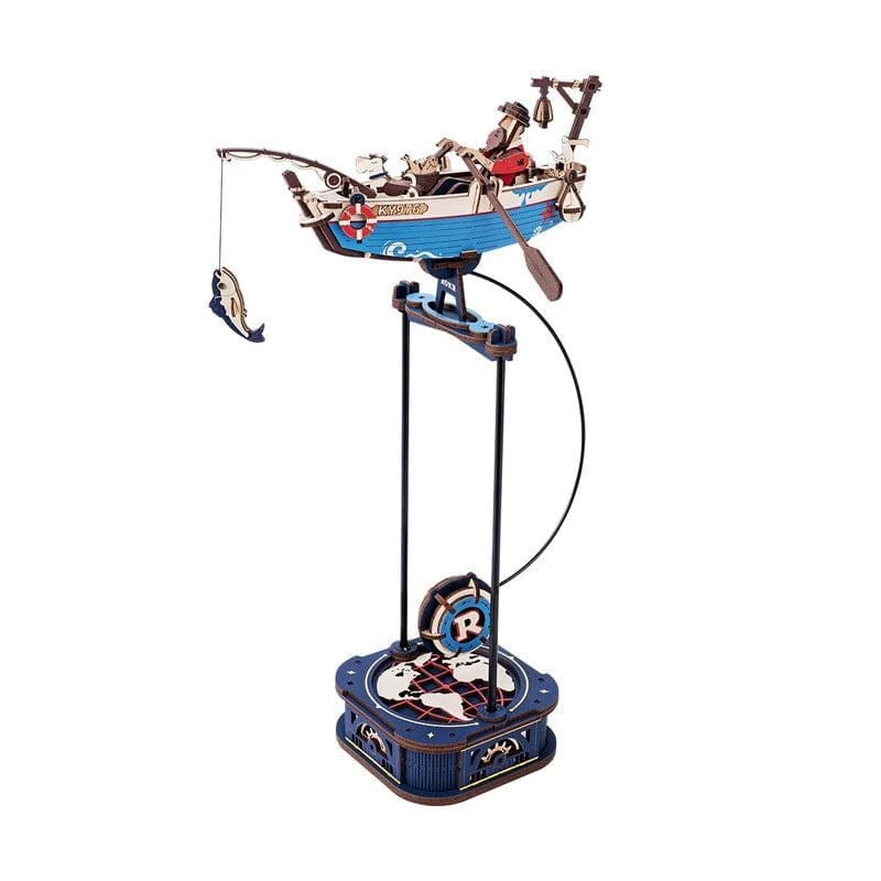 Robotime Construction Puzzles ROKR DIY - Ocean Fisher Pendulum Balance