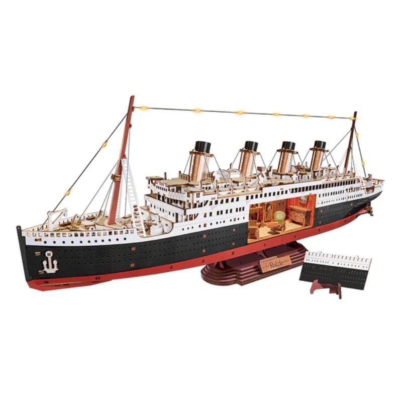 Robotime Construction Puzzles Rolife DIY 1912 Eternal Atlantic Voyager (Titanic)