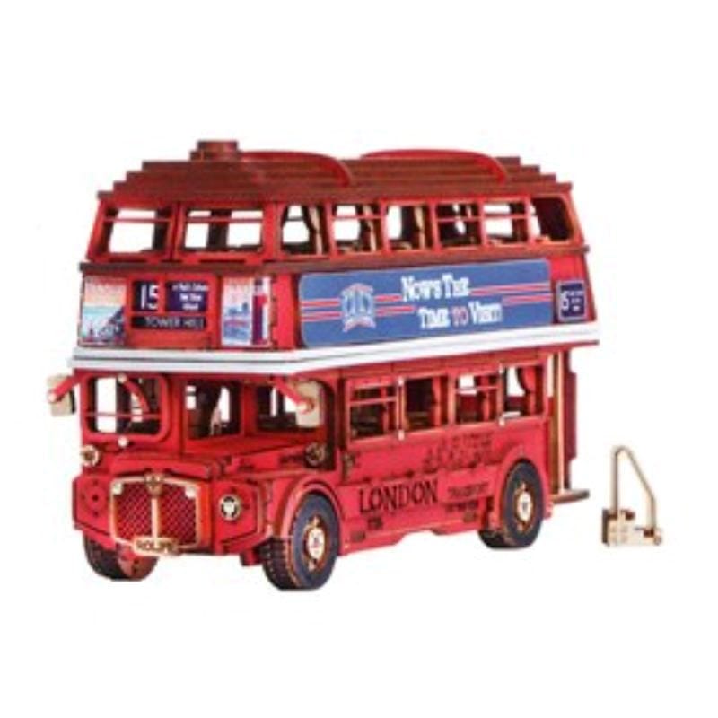 Robotime Construction Puzzles Rolife DIY - London Bus