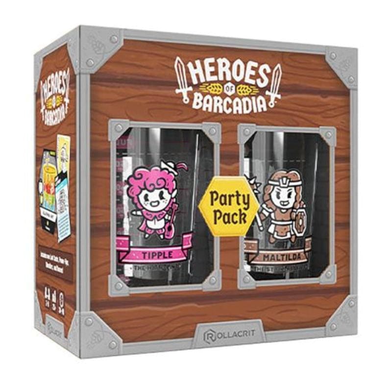 Rollacrit Corp Board & Card Games Heroes of Barcadia - Party Pack Expansion (Retail Edition) (Unknown Release)