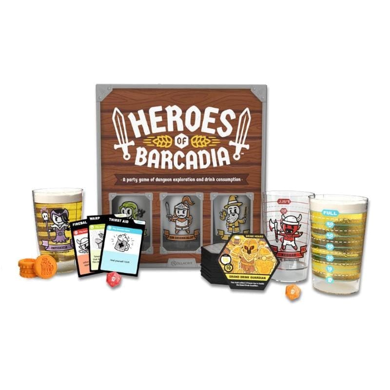 Rollacrit Corp Board & Card Games Heroes of Barcadia (Retail Edition) (Unknown Release)