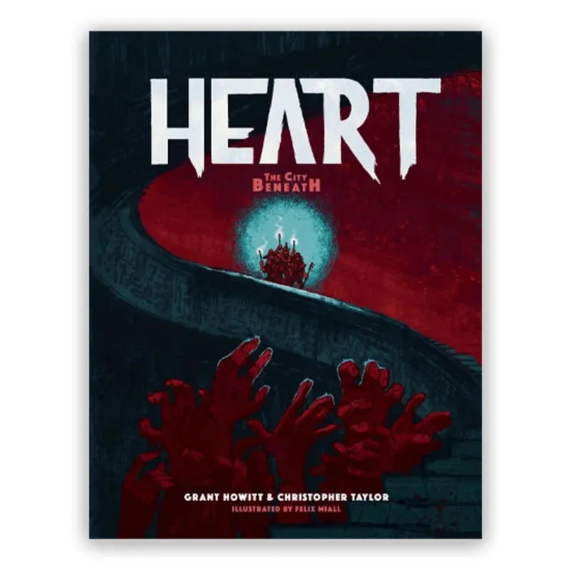 Rowan, Rook & Decard Roleplaying Games Heart - The City Beneath - Core Book (3rd Printing)