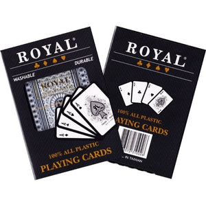 Royal Playing Cards Playing Cards - Royal 100% Plastic (Single)
