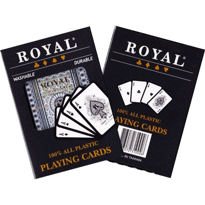Playing Cards - Royal 100% Plastic (Single)