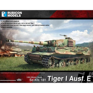 Rubicon Models Miniatures Bolt Action - German -Tiger I Ausf E Heavy Tank