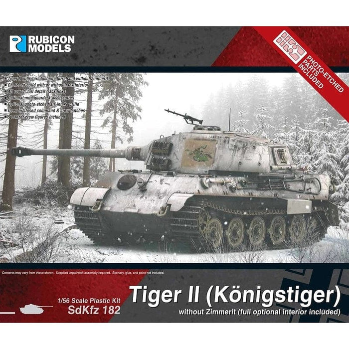 Bolt Action - German - Tiger II Konigstiger without Zimmerit Super Heavy Tank