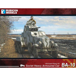 Rubicon Models Miniatures Bolt Action - Soviet - BA-10 Heavy Armoured Car