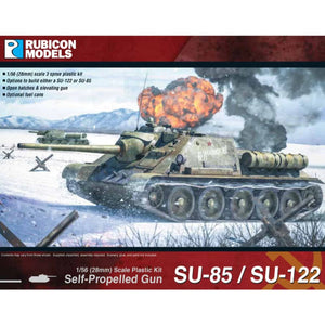Rubicon Models Miniatures Bolt Action - Soviet - SU-85 / SU-122 Self-Propelled Gun