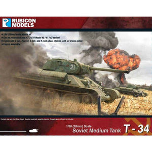 Rubicon Models Miniatures Bolt Action - Soviet - T-34/76 Medium Tank