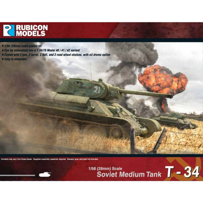 Bolt Action - Soviet - T-34/76 Medium Tank