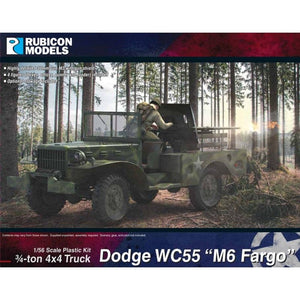 Rubicon Models Miniatures Bolt Action - United States - Dodge WC55 M6 Fargo 3/4-ton 4x4 Truck