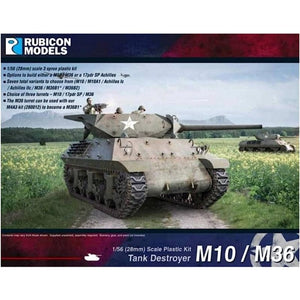 Rubicon Models Miniatures Bolt Action - United States - M10 / M36 Tank Destroyer