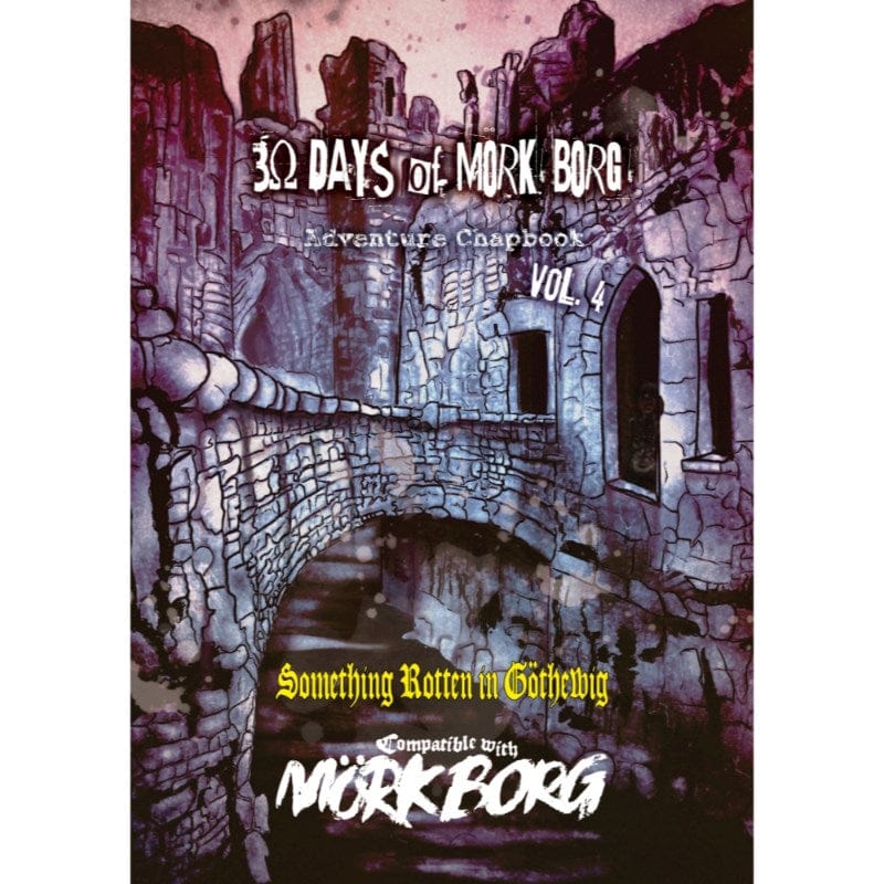 Rugose Kohn Roleplaying Games 30 Days Of Mork Borg - Adventure Chapbook - Volume 4