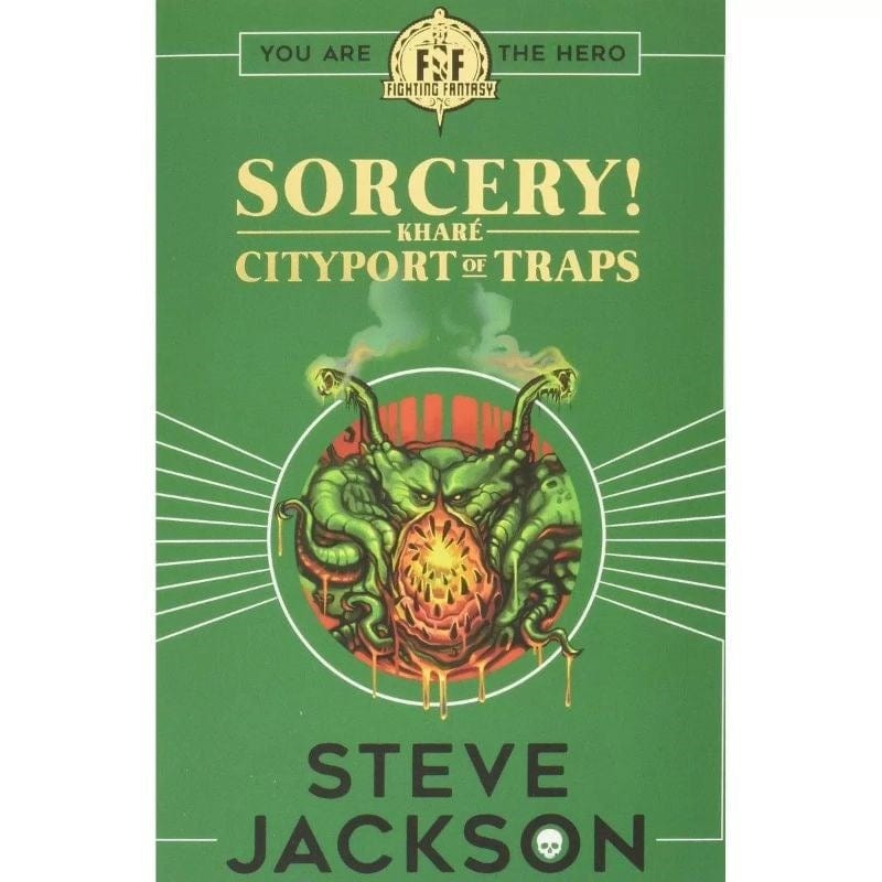 Scholastic Fiction & Magazines Fighting Fantasy - Sorcery - Khare Cityport of Traps