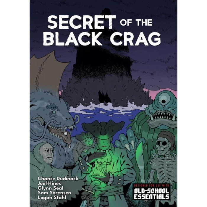 Old School Essentials Roleplaying Game - Secret Of The Black Crag