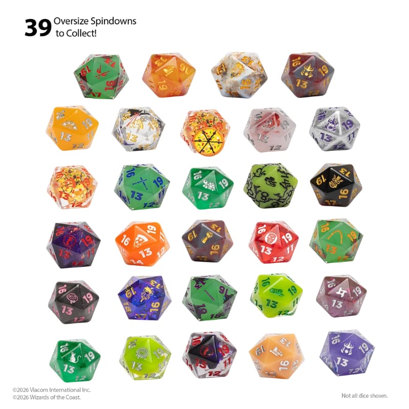 Sirius Dice Dice Magic: The Gathering - Teenage Mutant Ninja Turtles - Treasure Pack
