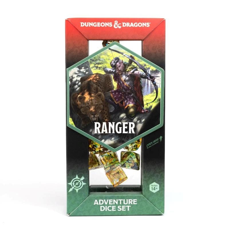 Sirius Dice Dice Sirius Dice - D&D Adventure Dice - Ranger Multi-Colored