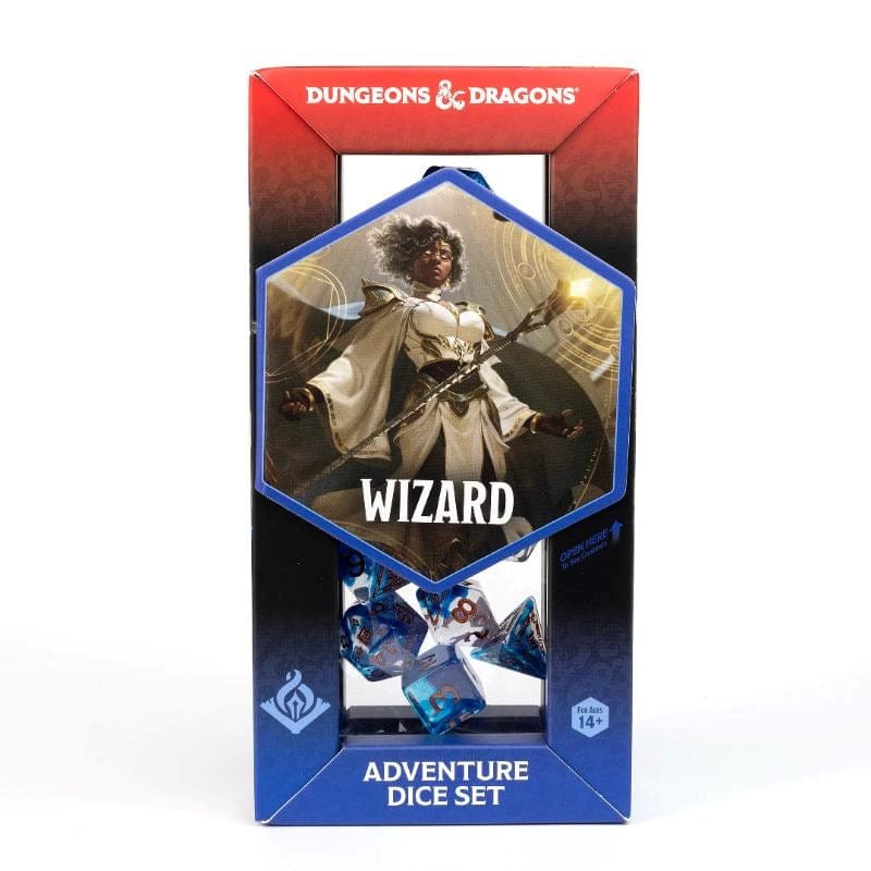 Sirius Dice Dice Sirius Dice - D&D Adventure Dice - Wizard Blue