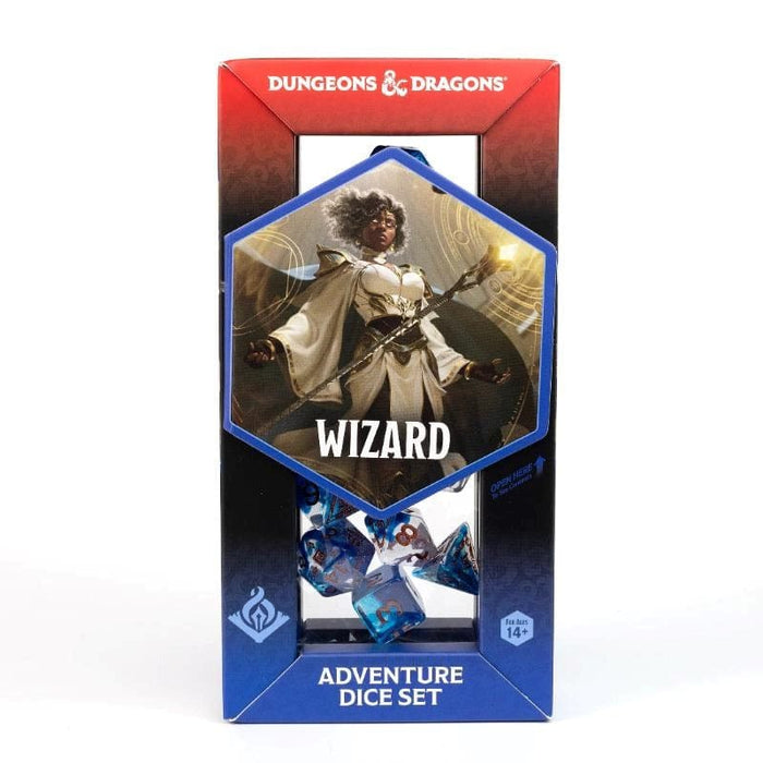 Sirius Dice - D&D Adventure Dice - Wizard Blue