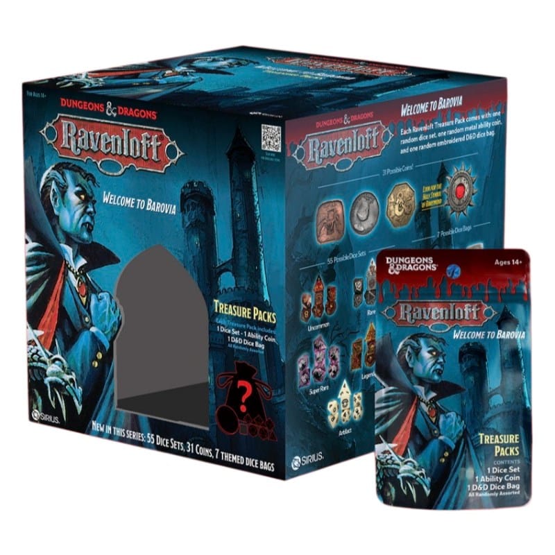 Sirius Dice Dice Sirius Dice - D&D Ravenloft - Castle Ravenloft Treasure Pack