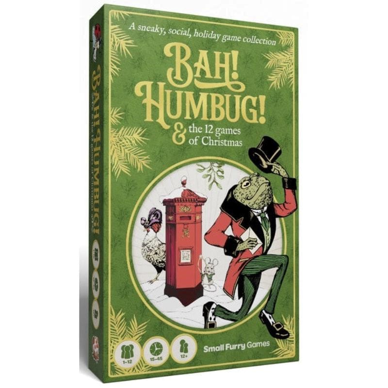Small Furry Games Board & Card Games Bah! Humbug! and the 12 games of Christmas (November 2025 Release)