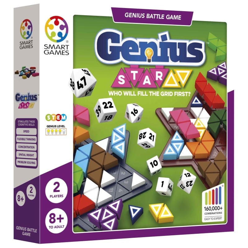 Smart Games Logic Puzzles Genius Star