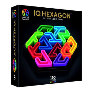 Smart Games Logic Puzzles IQ Deluxe - Hexagon