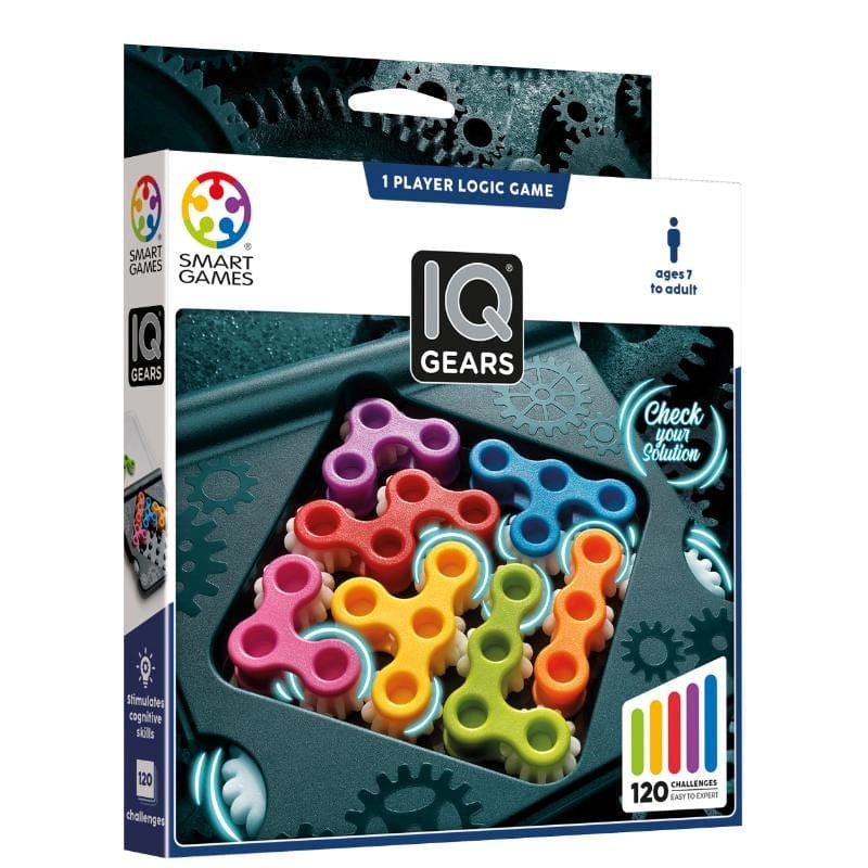 Smart Games Logic Puzzles IQ Gears