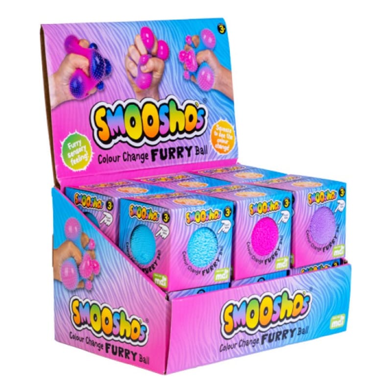Smoosho's Novelties Smoosho's Colour Change Furry Ball (Assorted)