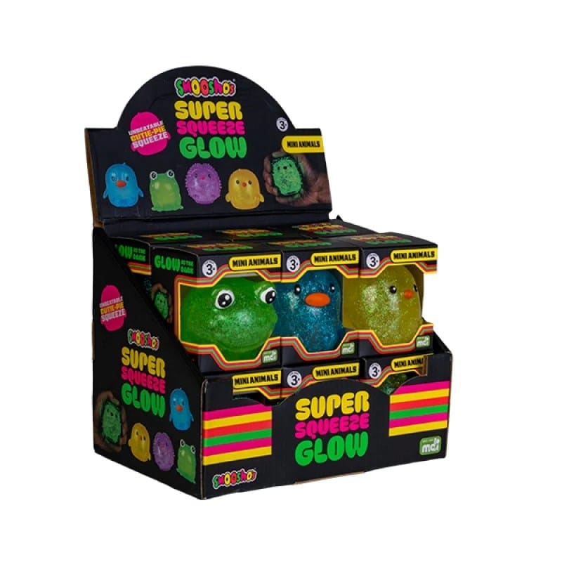 Smoosho's Novelties Smoosho's Super Squeeze - Glow in the Dark Mini Animal (Assorted)