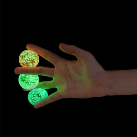 Smoosho's Novelties Smoosho's Super Squeeze - Glow in the Dark Mini Balls (3pc) (Assorted)