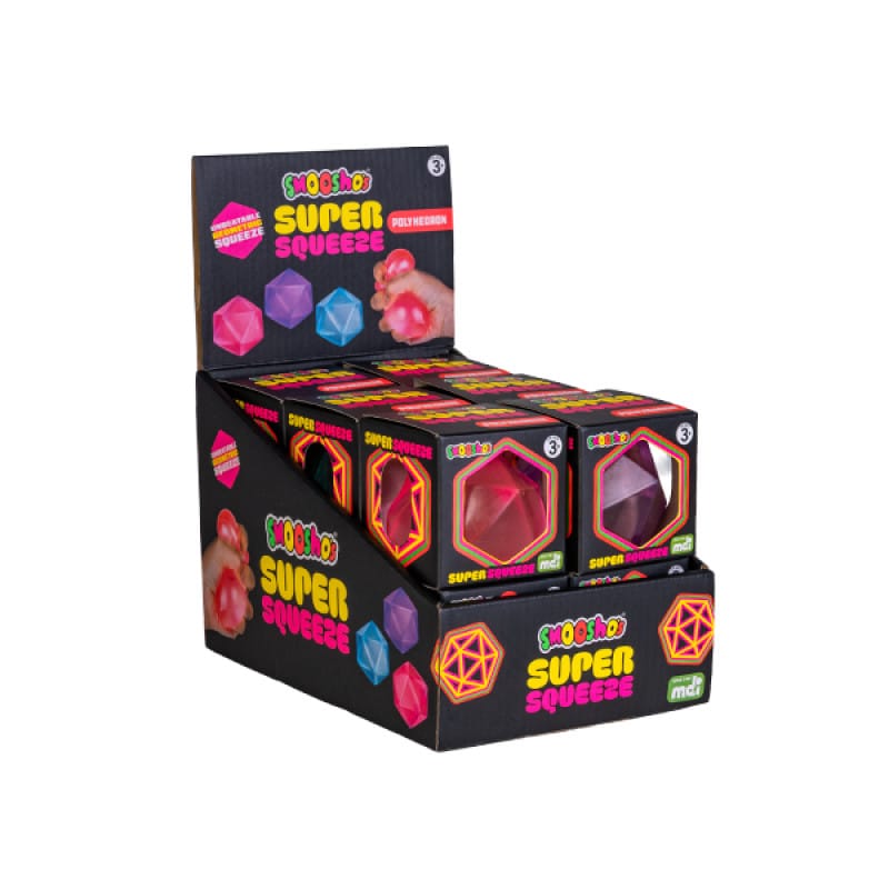Smoosho's Novelties Smoosho's Super Squeeze - Polyhedron (Assorted)