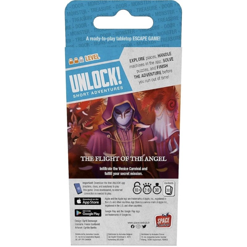Space Cowboys Board & Card Games Unlock! Short Adventures 3 - The Flight of the Angel
